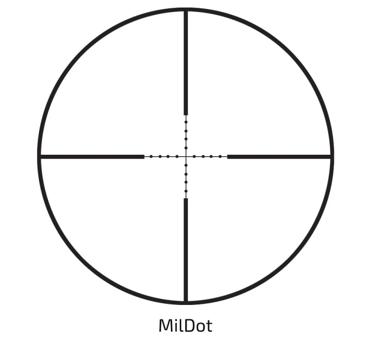 Luneta Delta Optical Classic 3-9x40 MilDot (DO-2205)