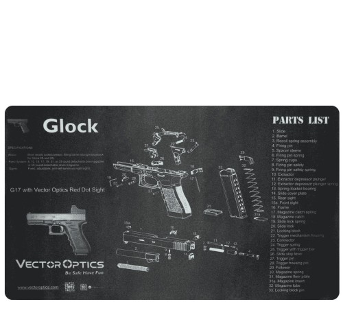 Mata do czyszczenia broni GunPany GLOCK - SCBM-02