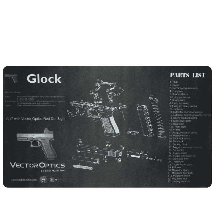 Mata do czyszczenia broni GunPany GLOCK - SCBM-02