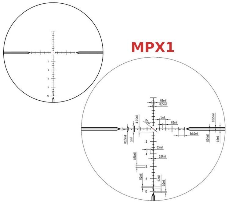 Luneta Vector Optics Taurus x6 3-18x50 - FFP - MPX1 - SCFF-11