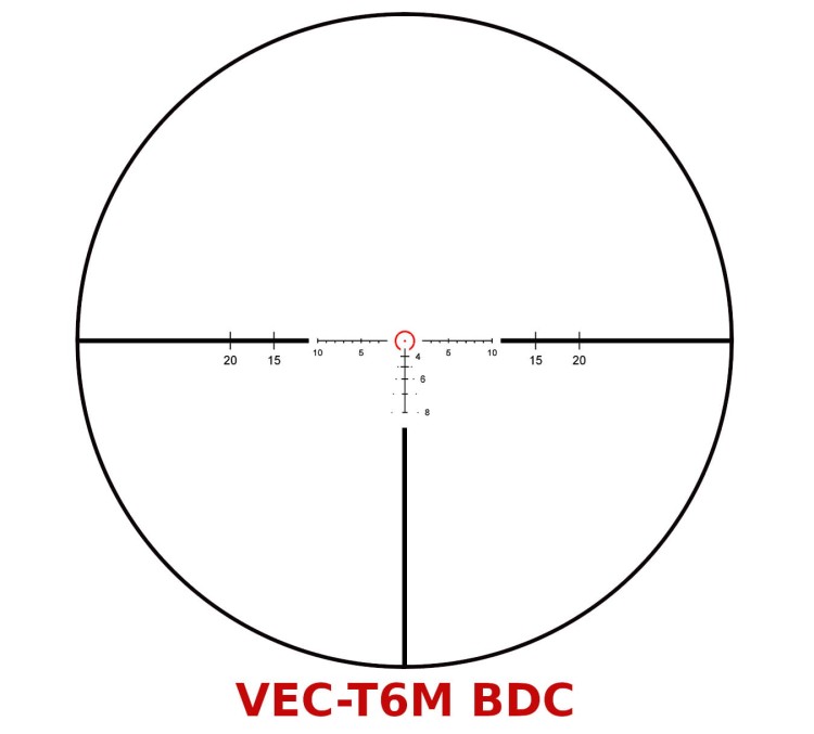 Luneta Vector Optics Continental x6 1-6x24 Tactical LPVO - SFP - SCOC-23T