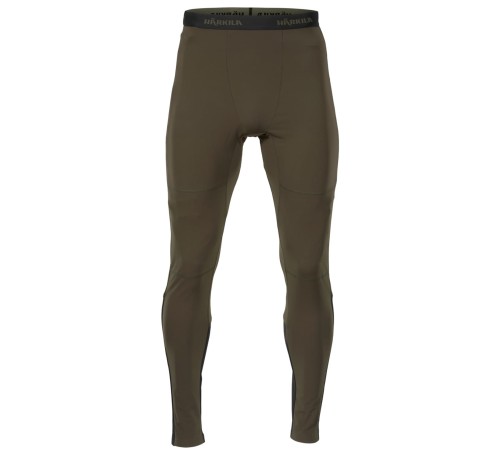Kalesony podgrzewane Härkila Heat - Willow Green/Black