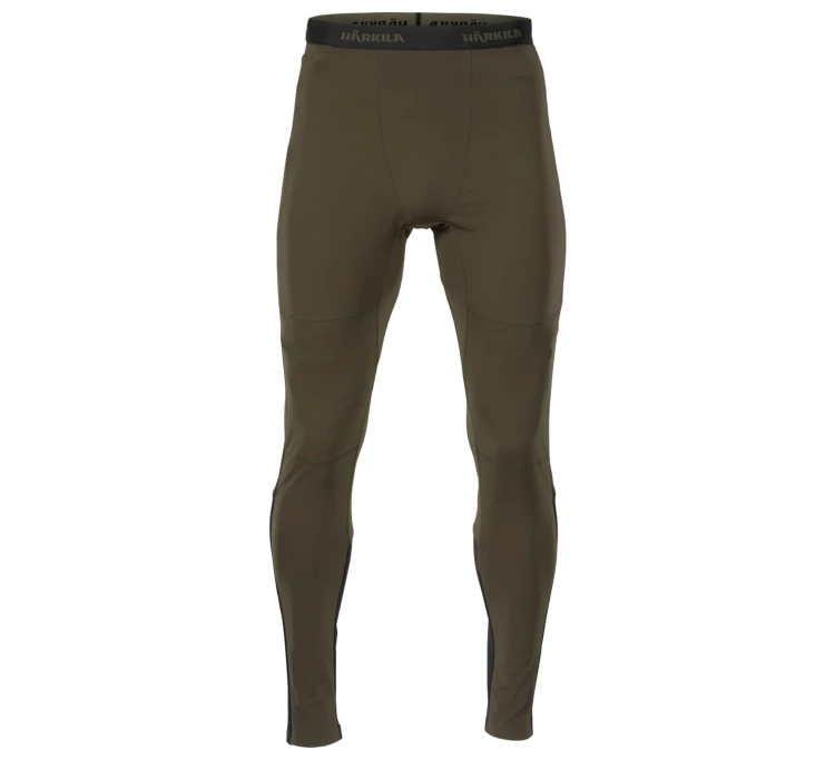 Kalesony podgrzewane Härkila Heat - Willow Green/Black