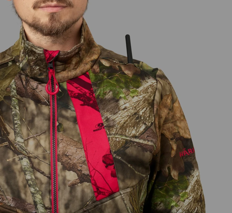 Bluza Härkila Moose Hunter 2.0 - MossyOak® Break-Up Country®/Red