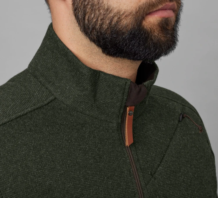 Sweter Härkila Metso Full Zip - Willow Green