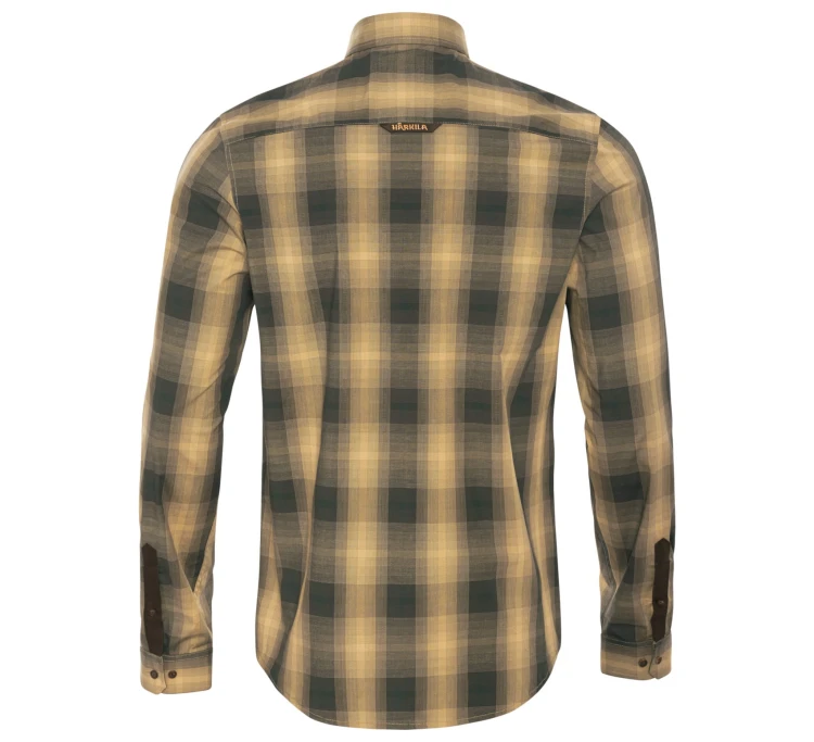 Koszula Härkila Akkan L/S - Yellow/Black