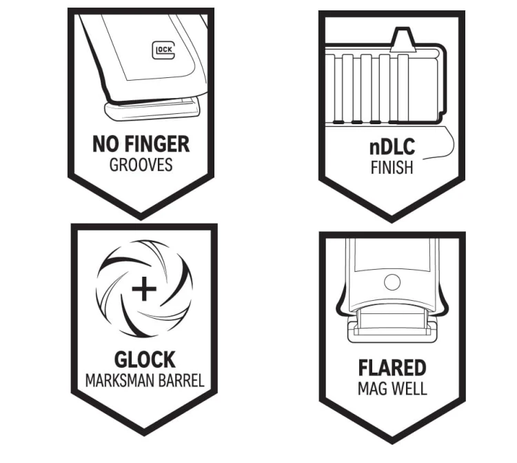 Pistolet GLOCK 19 gen.5 kal.9mm Para (47658)