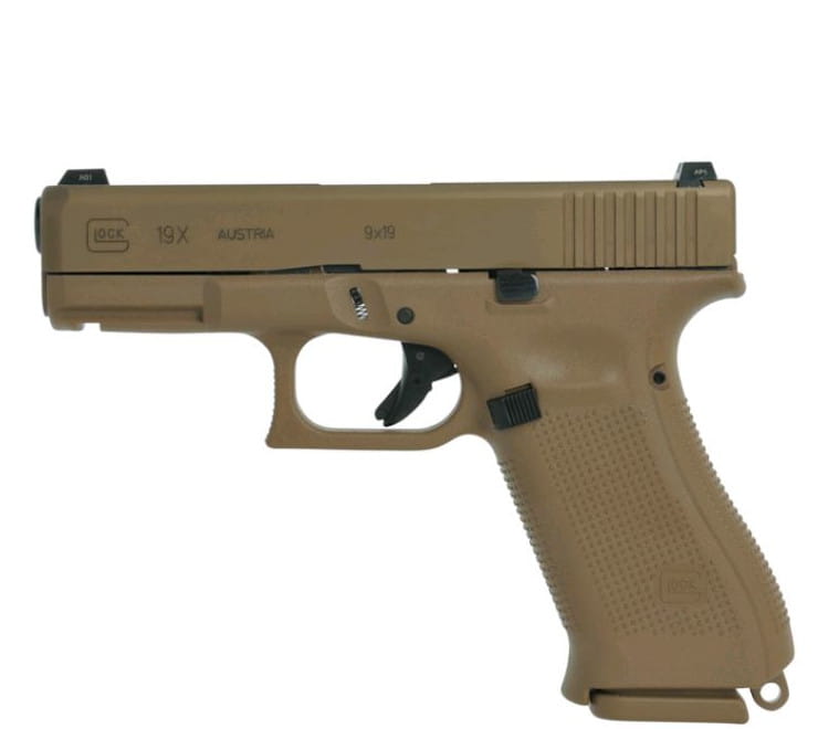 Pistolet GLOCK 19X Coyote kal.9mm Para (47197)
