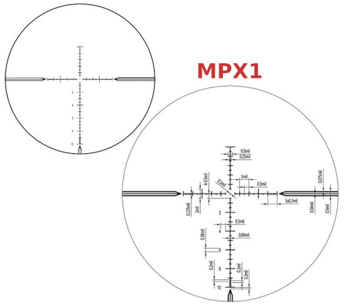 Luneta Vector Optics Taurus x6 4-24x50 - FFP - MPX1 - SCFF-17