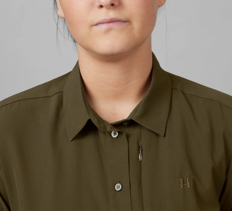 Koszula damska Härkila Trail L/S Women - Willow green