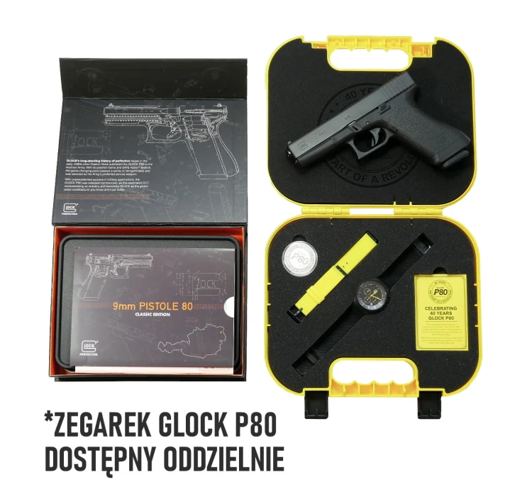 Pistolet GLOCK P80 kal.9mm Para (50434) - Edycja Limitowana