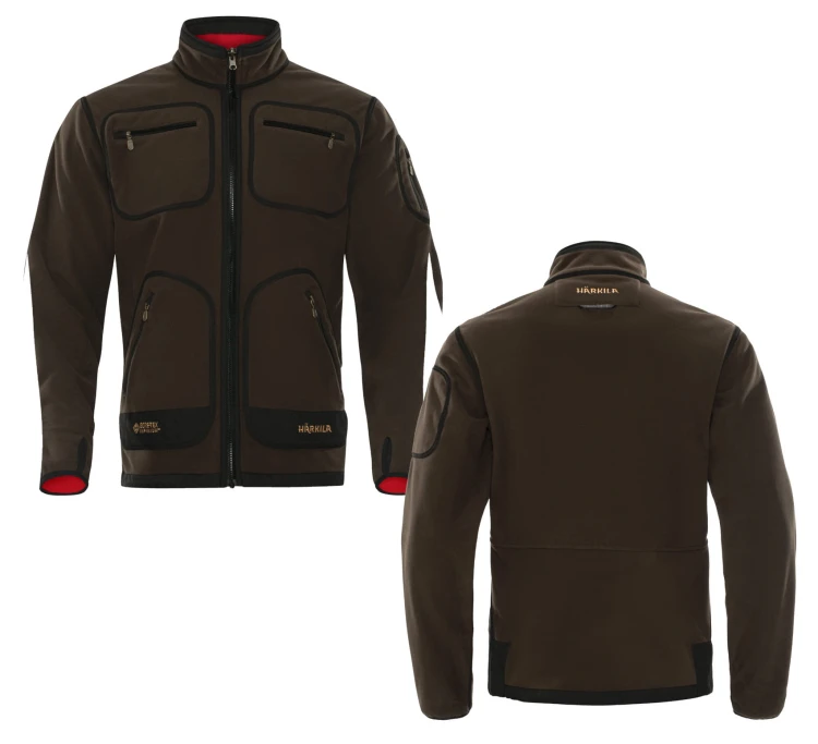 Bluza dwustronna Härkila Kamko - Brown/Red