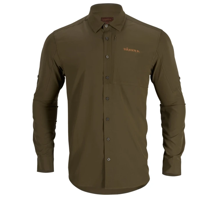 Koszula Härkila Trail L/S - Willow Green
