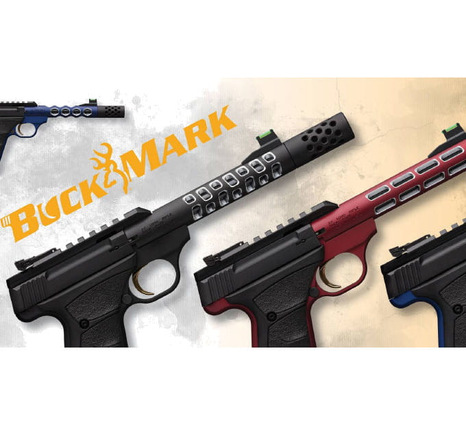 Pistolet Browning Buck Mark Plus Vision UFX Black kal.22 LR