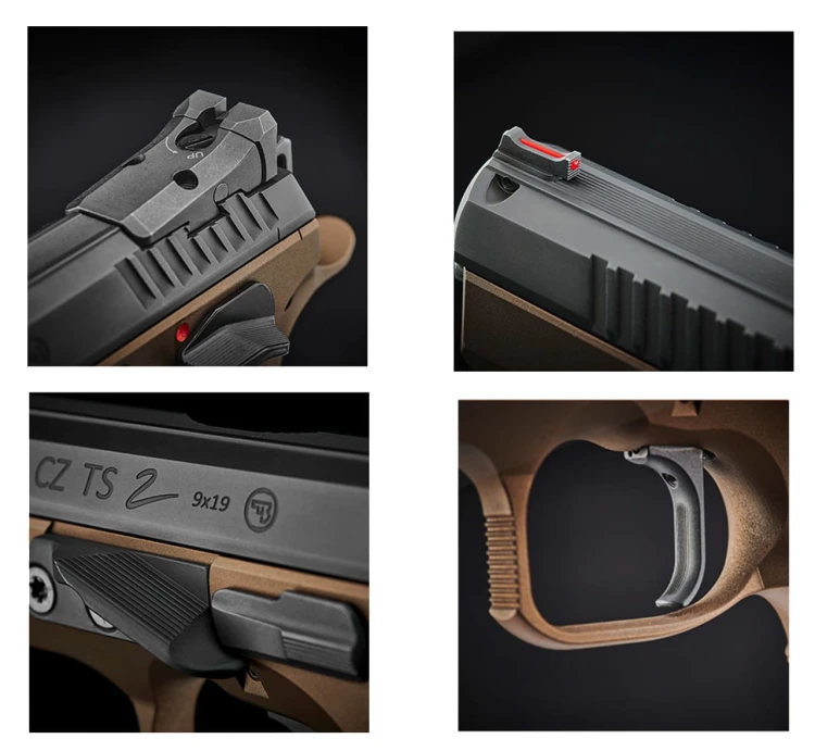 Pistolet CZ TS 2 Deep Bronze kal.9x19mm