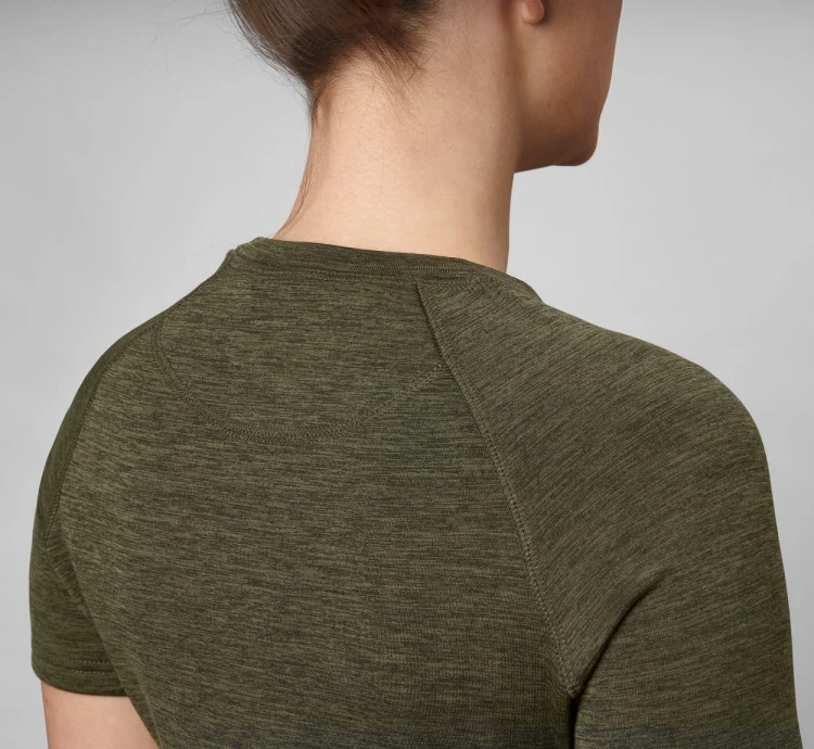 Koszulka damska Seeland Active S/S - Pine Green