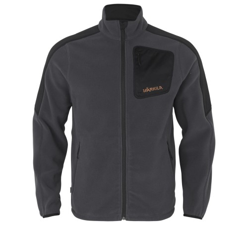 Bluza Härkila Venjan - Black/Grey