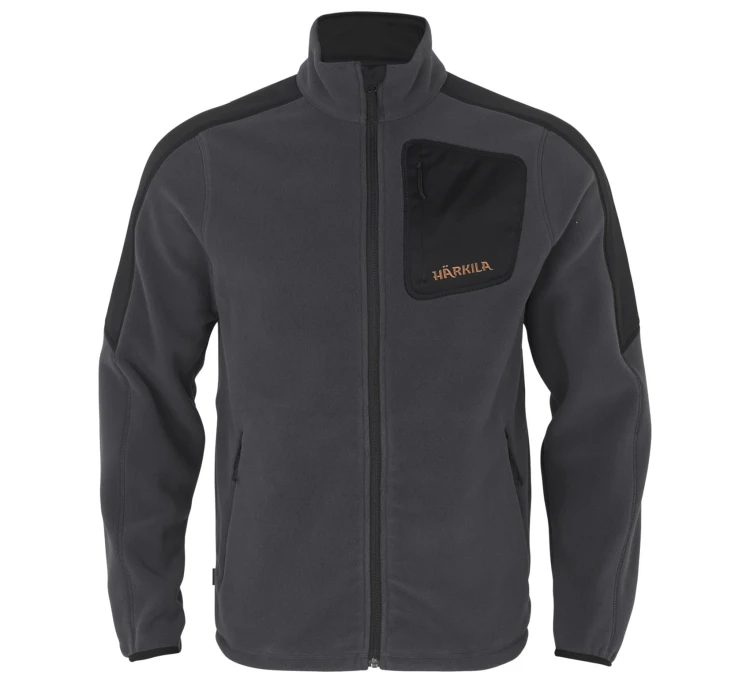 Bluza Härkila Venjan - Black/Grey