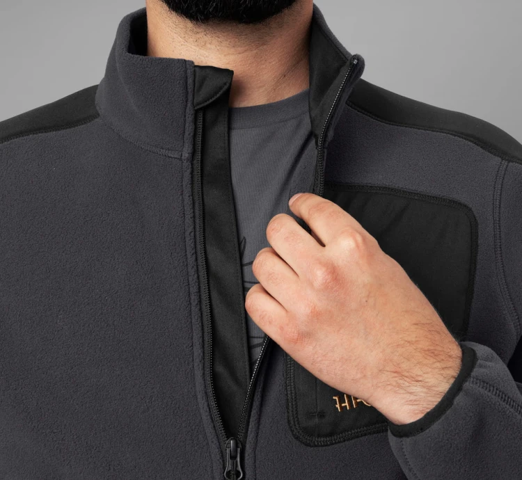 Bluza Härkila Venjan - Black/Grey