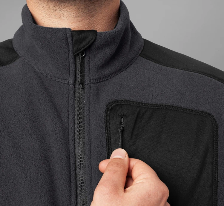 Bluza Härkila Venjan - Black/Grey