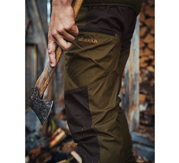 Spodnie Härkila Hermod - Slate Brown/Shadow Grey