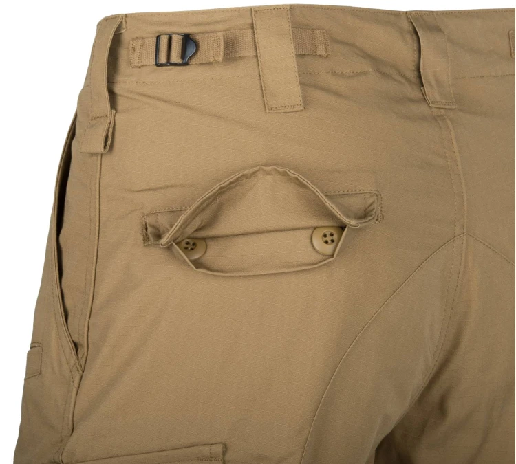 Szorty Helikon CPU PolyCotton RipStop - Czarny (SP-CPK-PR-01)
