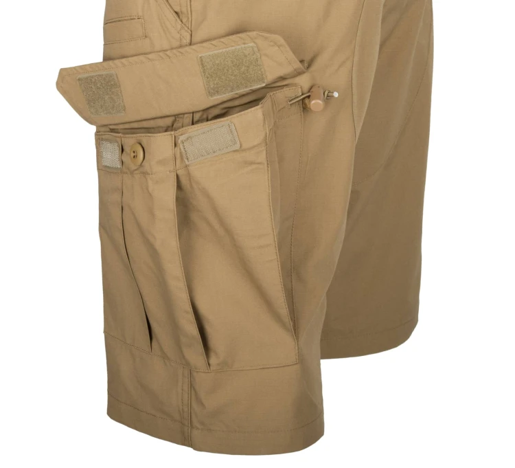 Szorty Helikon CPU PolyCotton RipStop - Czarny (SP-CPK-PR-01)