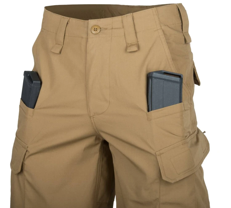 Szorty Helikon CPU PolyCotton RipStop - Czarny (SP-CPK-PR-01)
