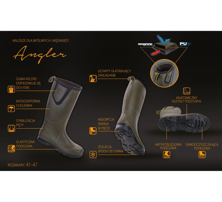 Kalosze Lemigo Angler Pro 719