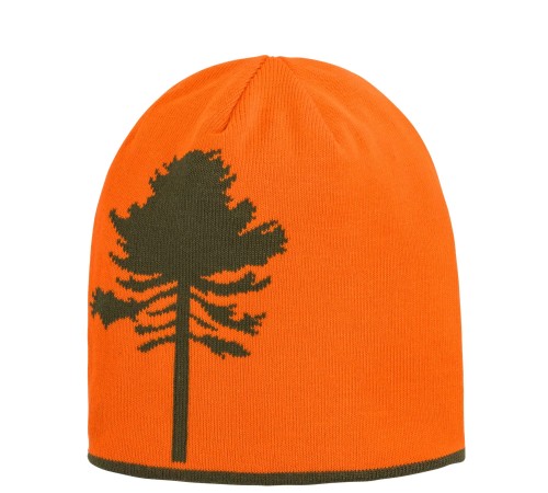Czapka dwustronna Pinewood Tree 9124 - Orange/Green
