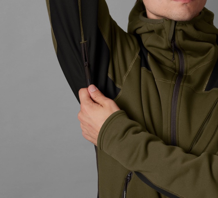 Bluza Härkila Deer Stalker - Willow Green;Shadow Brown (5).jpg