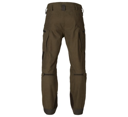 Spodnie Härkila Driven Hunt HWS Leather - Willow Green/Shadow Brown