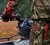 Spodnie Härkila Moose Hunter 2.0 GTX - MossyOak® Break-Up Country®/Red