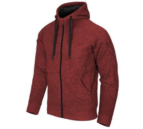 Helikon Covert Tactical Hoodie (FullZip) - Red Melange (BL-CHF-SF-M5) (1).jpg