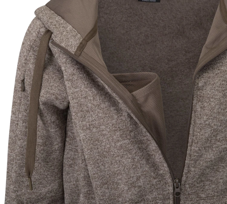 Bluza Helikon Covert Tactical Hoodie (FullZip) - Red Melange (BL-CHF-SF-M5)