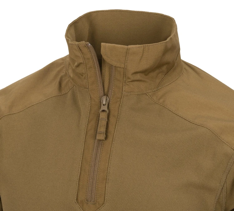 Bluza Helikon MCDU Combat Shirt NyCo RipStop - PL Woodland/Olive Green (BL-MCD-NR-0402A)