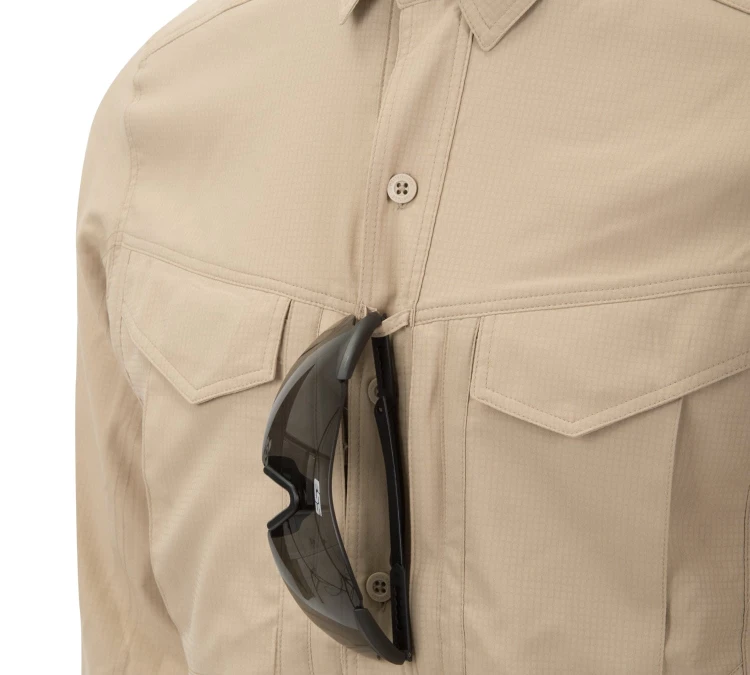 Koszula Helikon Defender MK2 Tropical L/S - Silver Mink (KO-DTR-PS-69)