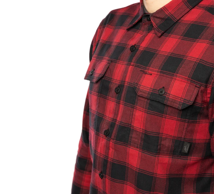 Koszula Helikon GreyMan - Coral Crimson Check (KO-GMN-NS-PH)