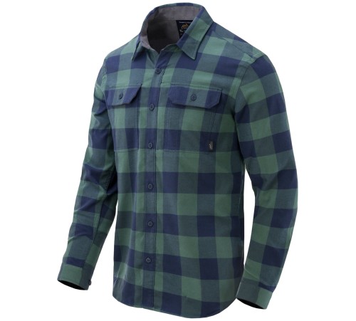 Koszula Helikon GreyMan - Moss Green Check (KO-GMN-NS-PG)