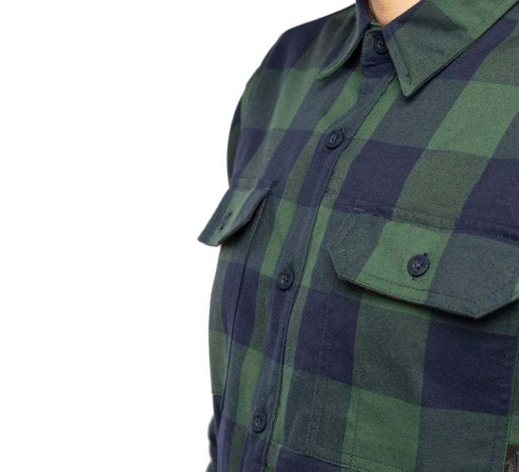 Koszula Helikon GreyMan - Moss Green Check (KO-GMN-NS-PG)