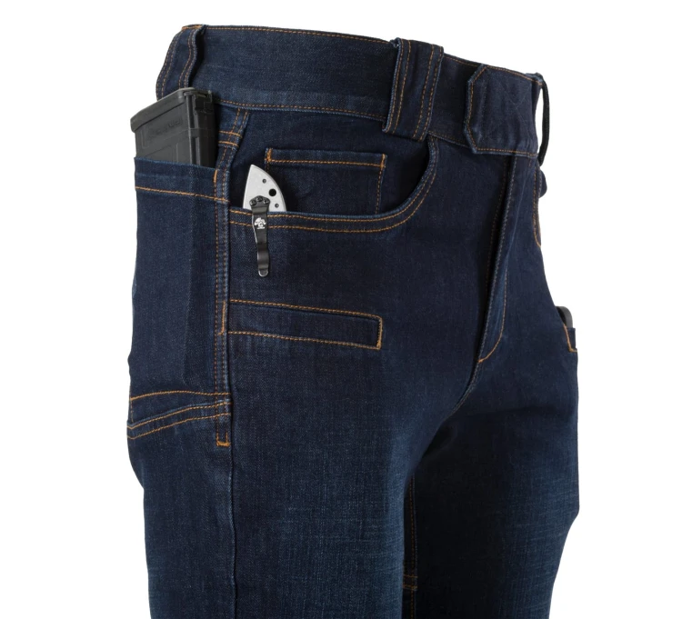 Spodnie Helikon GreyMan Jeans Slim - Denim Blue (SP-GJS-DD-31)