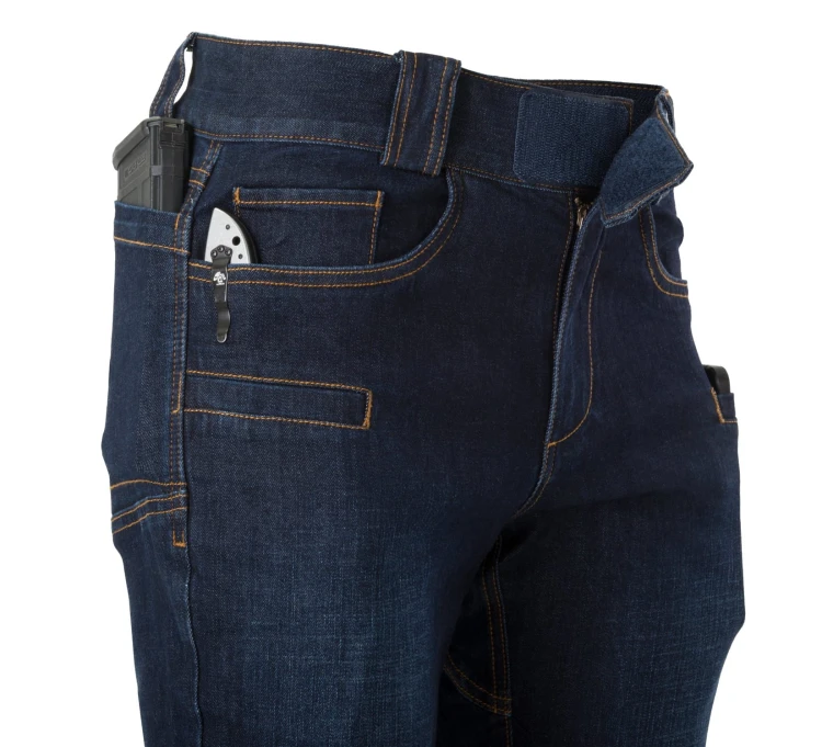 Spodnie Helikon GreyMan Jeans Slim - Denim Blue (SP-GJS-DD-31)