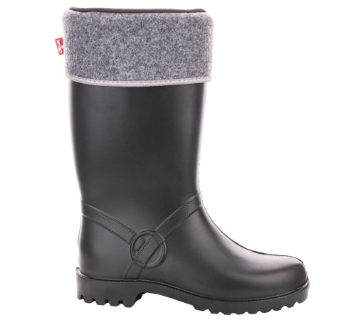 Kalosze damskie Lemigo Horse 896 - Czarny