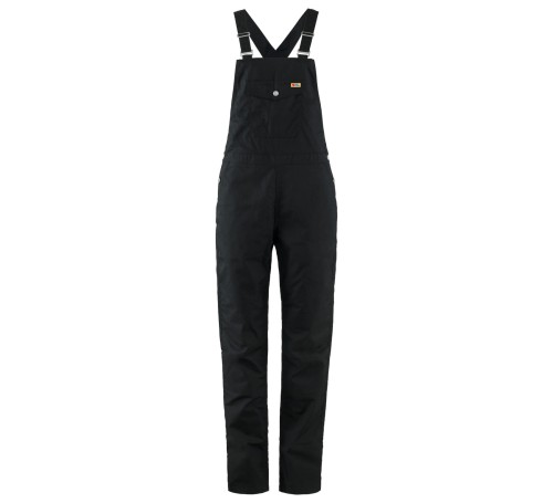 Ogrodniczki damskie Fjällräven Vardag Dungaree 87030 - Black (550)