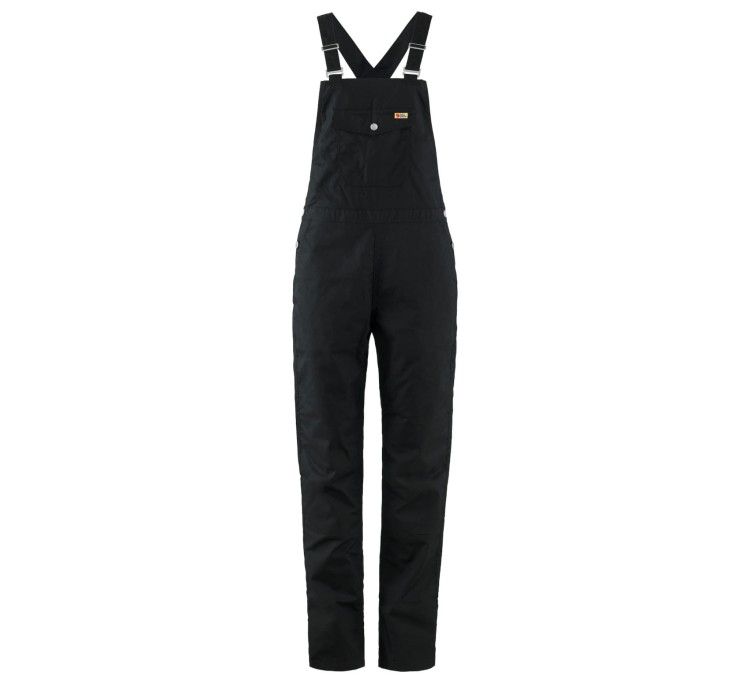 Ogrodniczki damskie Fjällräven Vardag Dungaree 87030 - Black (550) (1).jpg