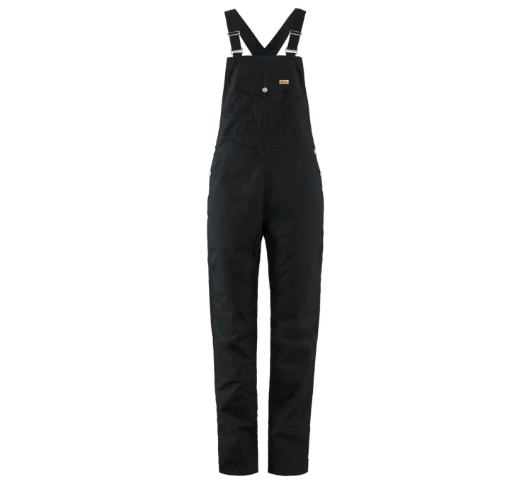 Ogrodniczki damskie Fjällräven Vardag Dungaree 87030 - Black (550)