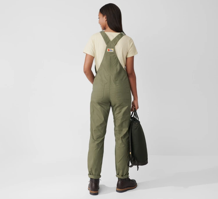 Ogrodniczki damskie Fjällräven Vardag Dungaree 87030 - Black (550)