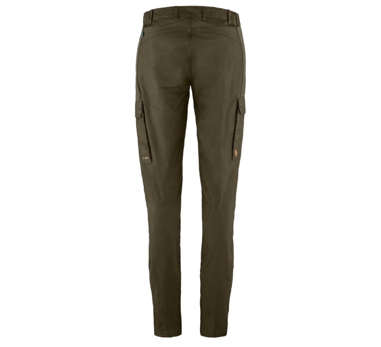 Spodnie damskie Fjällräven Stina 84775 - Dark Olive (633) (2).jpg