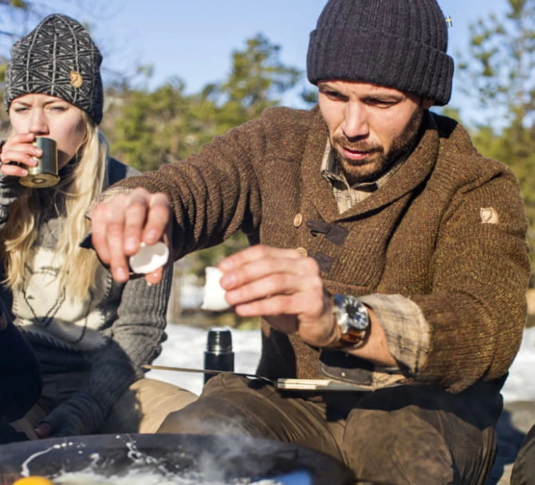 Sweter Fjällräven Lada 81346 - Fog (021)