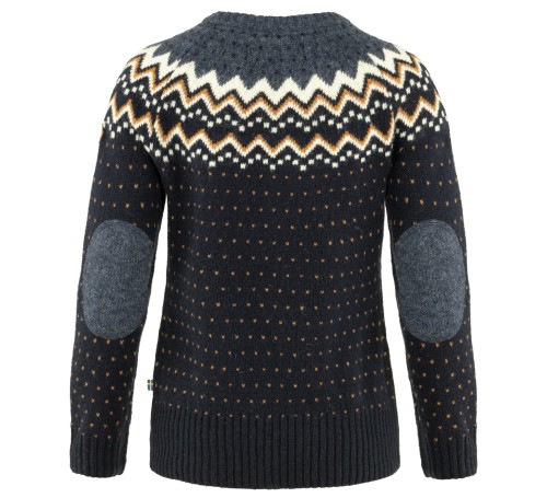 Sweter damski Fjällräven Övik Knit 89941 - Dark Navy (555)